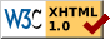 Valid XHTML 1.0!